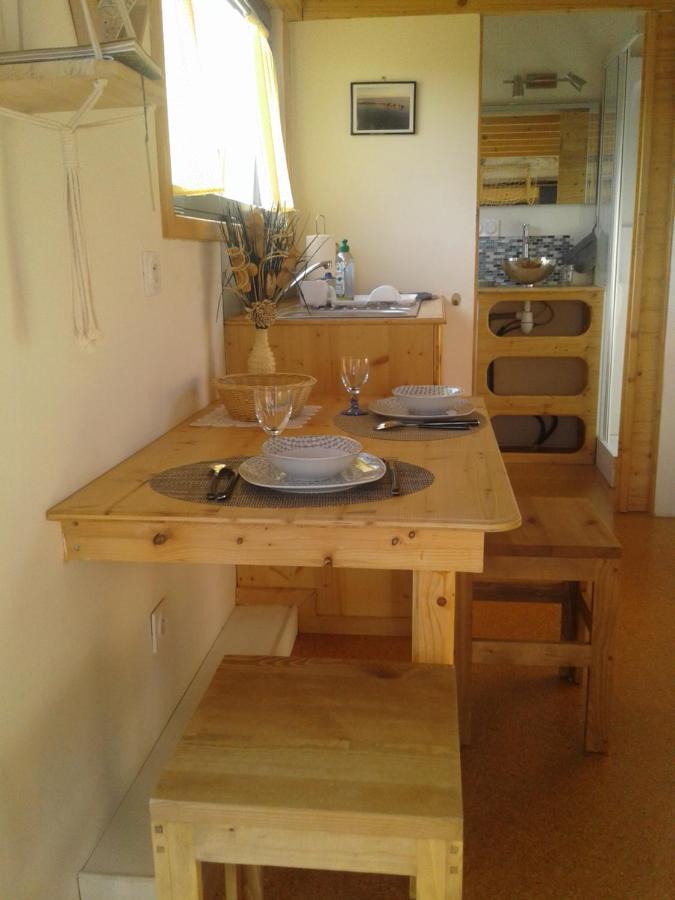ホテル Tiny House Sur La Presqu'Ile Sauvage Lanmodez エクステリア 写真