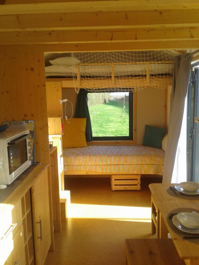ホテル Tiny House Sur La Presqu'Ile Sauvage Lanmodez エクステリア 写真