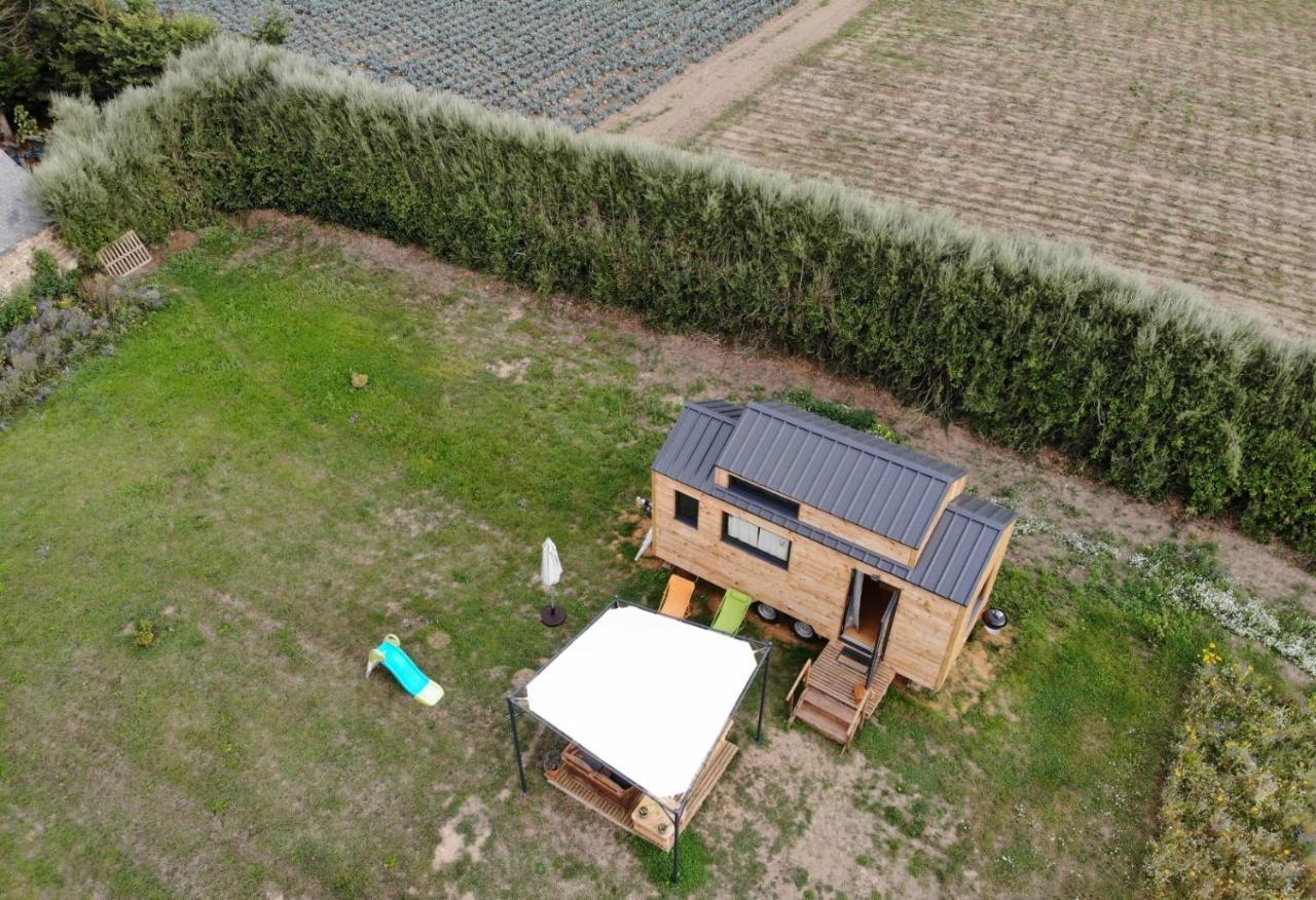 ホテル Tiny House Sur La Presqu'Ile Sauvage Lanmodez エクステリア 写真